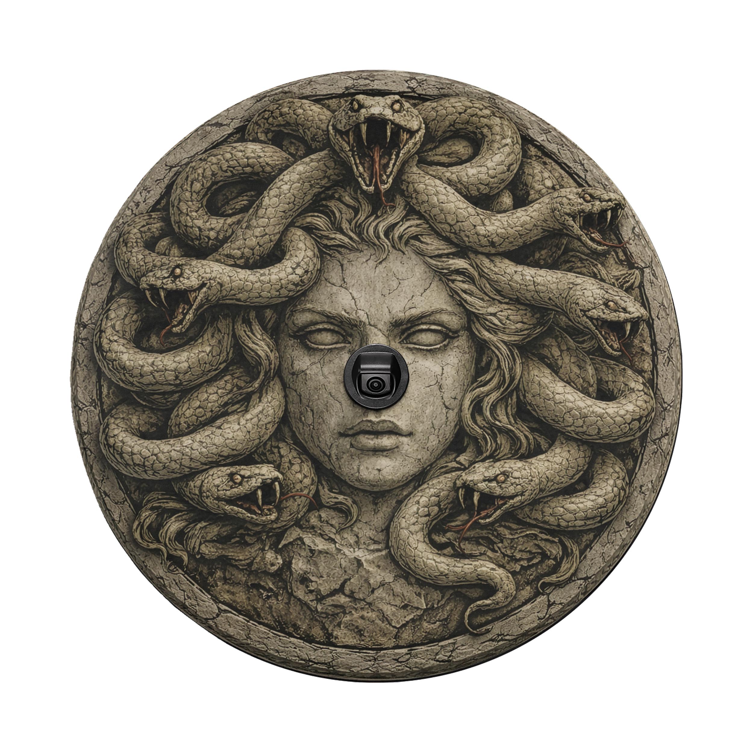 Medusa Gorgon Queen Spare Tire Cover