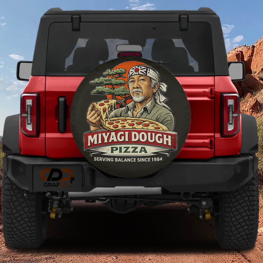 Miyagi Dough Pizza Spare Tire Cover