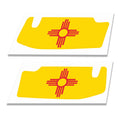 State Flag Sun Visor Overlay for Jeep JT Gladiator and Jeep Wrangler JL/JLU 2018+