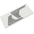 Punk'N Edition Jeep fender vent decal pair in black with pumpkin badge on application backing