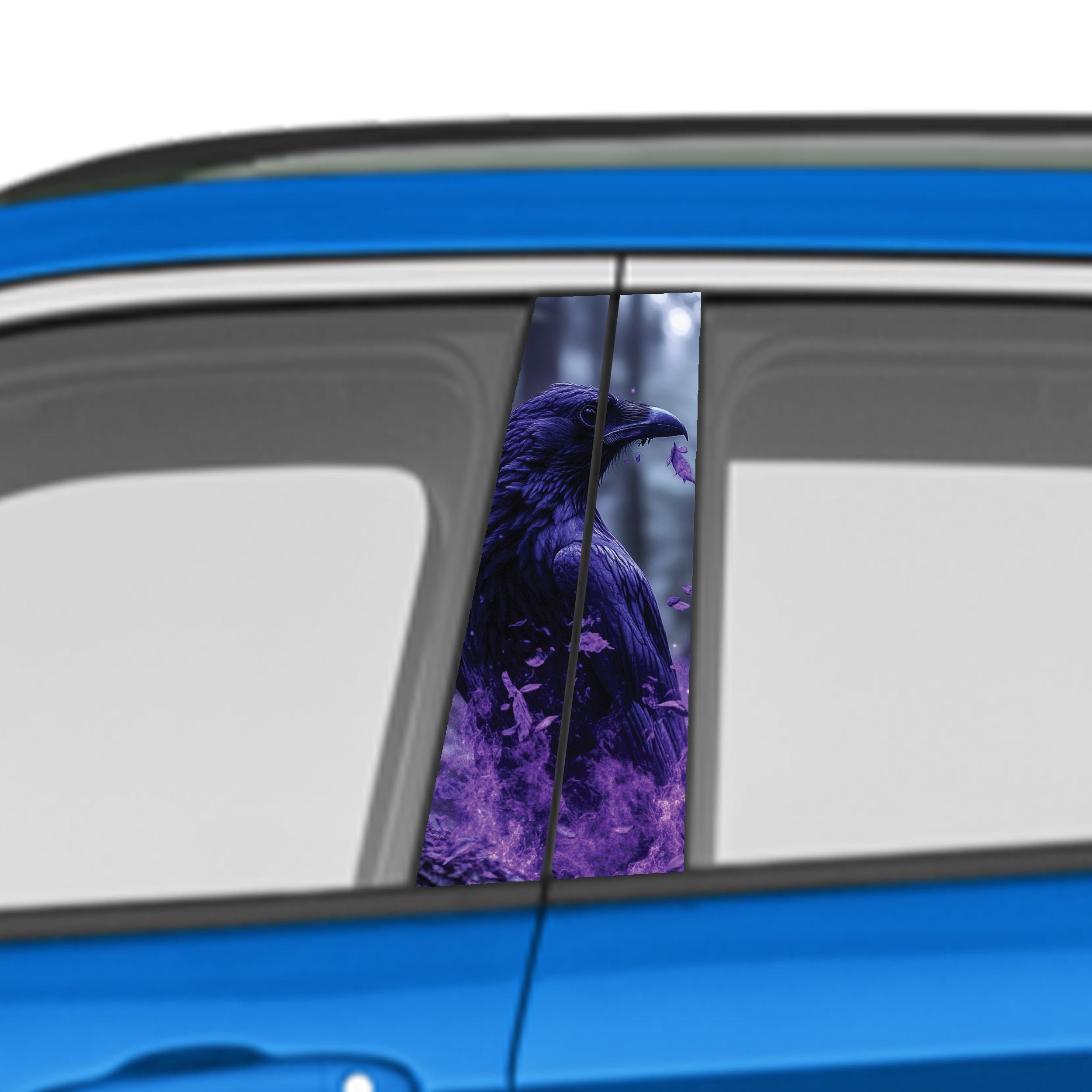 Animal Car Door Vinyl Graphic: Bold Livery Sticker for Pillar Panels Universal Fit