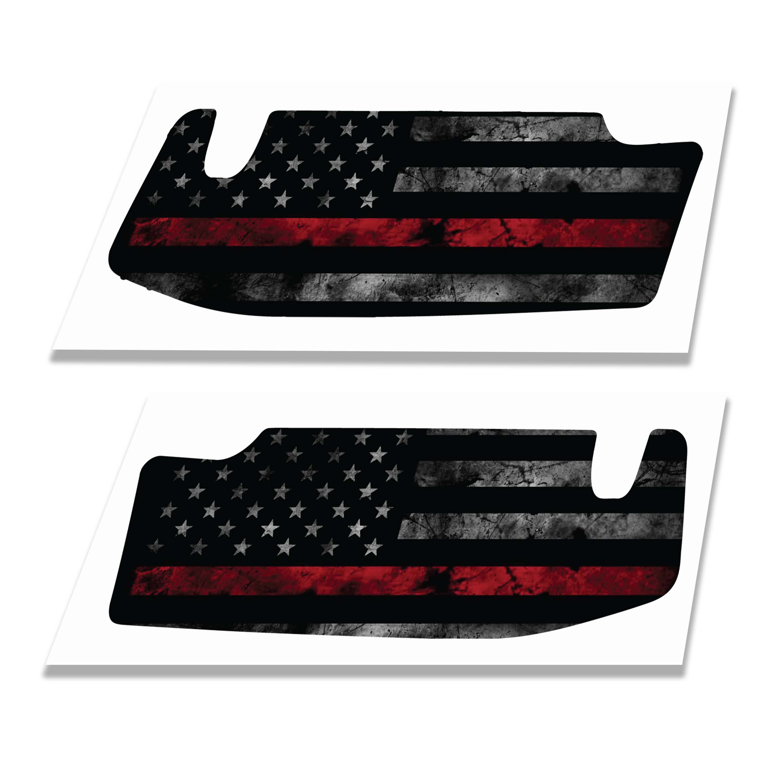 American Flag Sun Visor Overlay for Jeep JT Gladiator and Jeep Wrangler JL/JLU 2018+