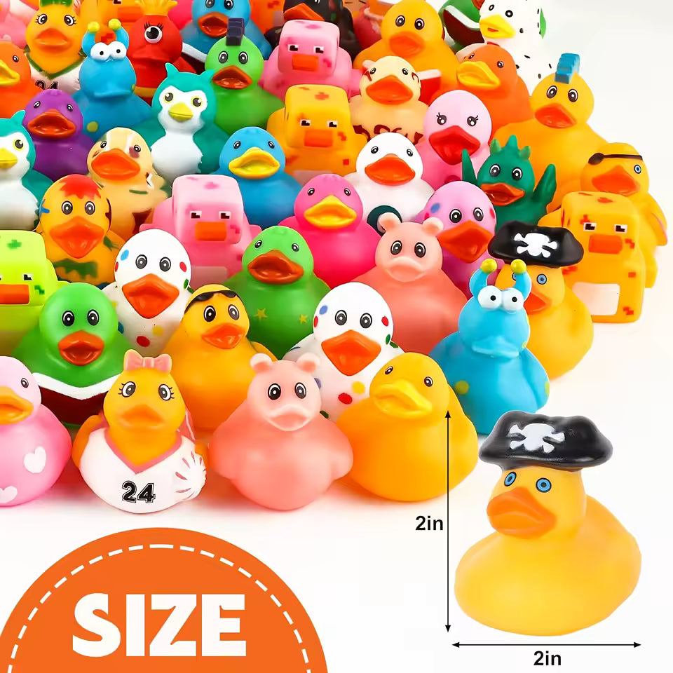 TrailDuck™ Bulk Jeep Ducks – Packs of 25, 50, 100, or 250 Rubber Ducks for Jeep Ducking Fun