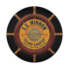 SS Minnow Island Charter spare tire cover with no camera hole