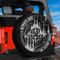 Always Take the Scenic Route Spare Tire Cover