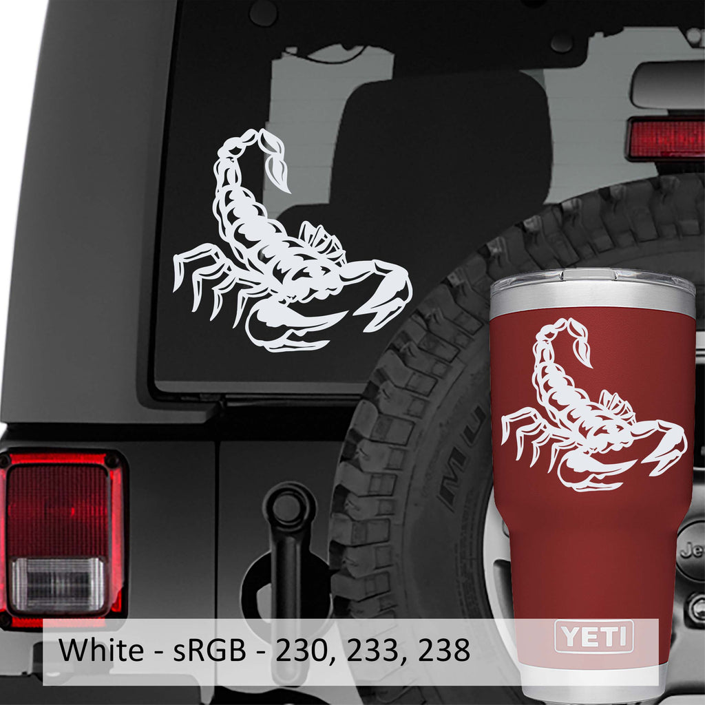 Scorpion Vinyl Decal