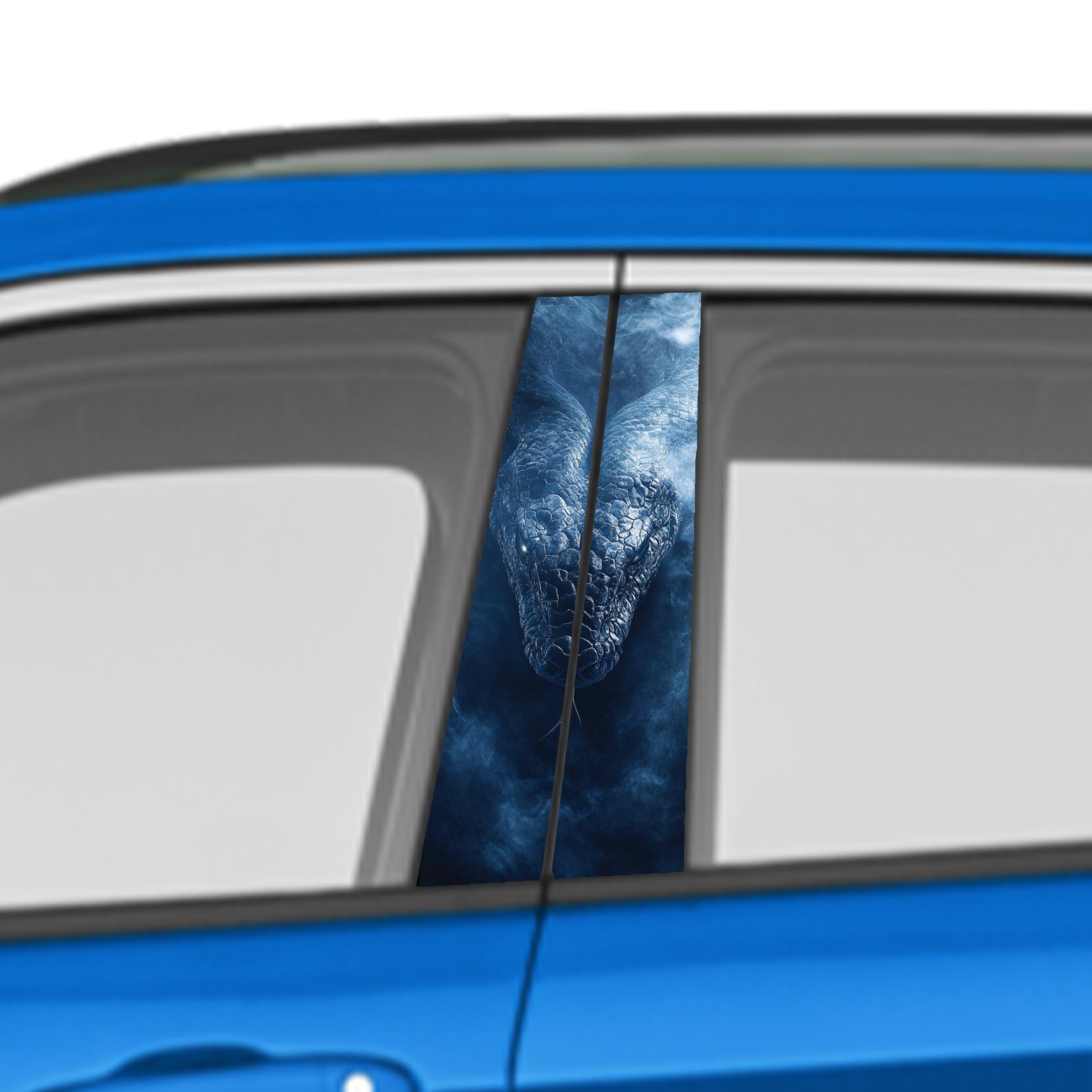 Animal Car Door Vinyl Graphic: Bold Livery Sticker for Pillar Panels Universal Fit