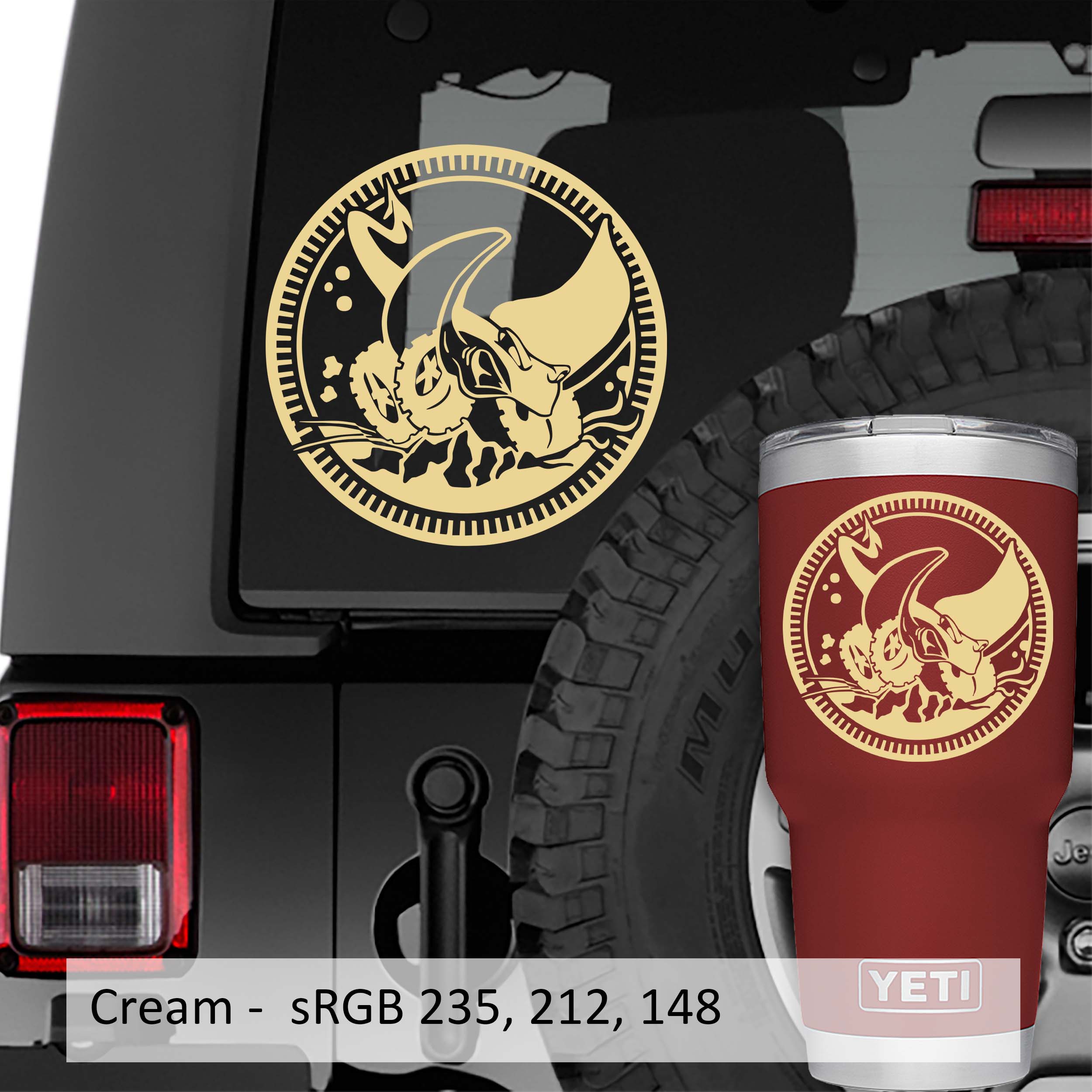 Sting Gray Badge Vinyl Decal
