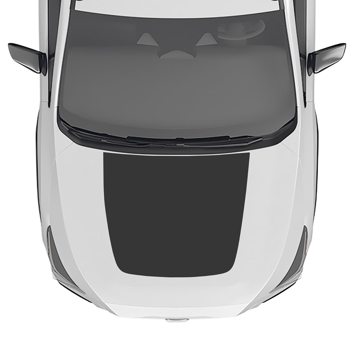 Blackout Hood Decal Compatible with Subaru Impreza & Crosstrek 2012-2024