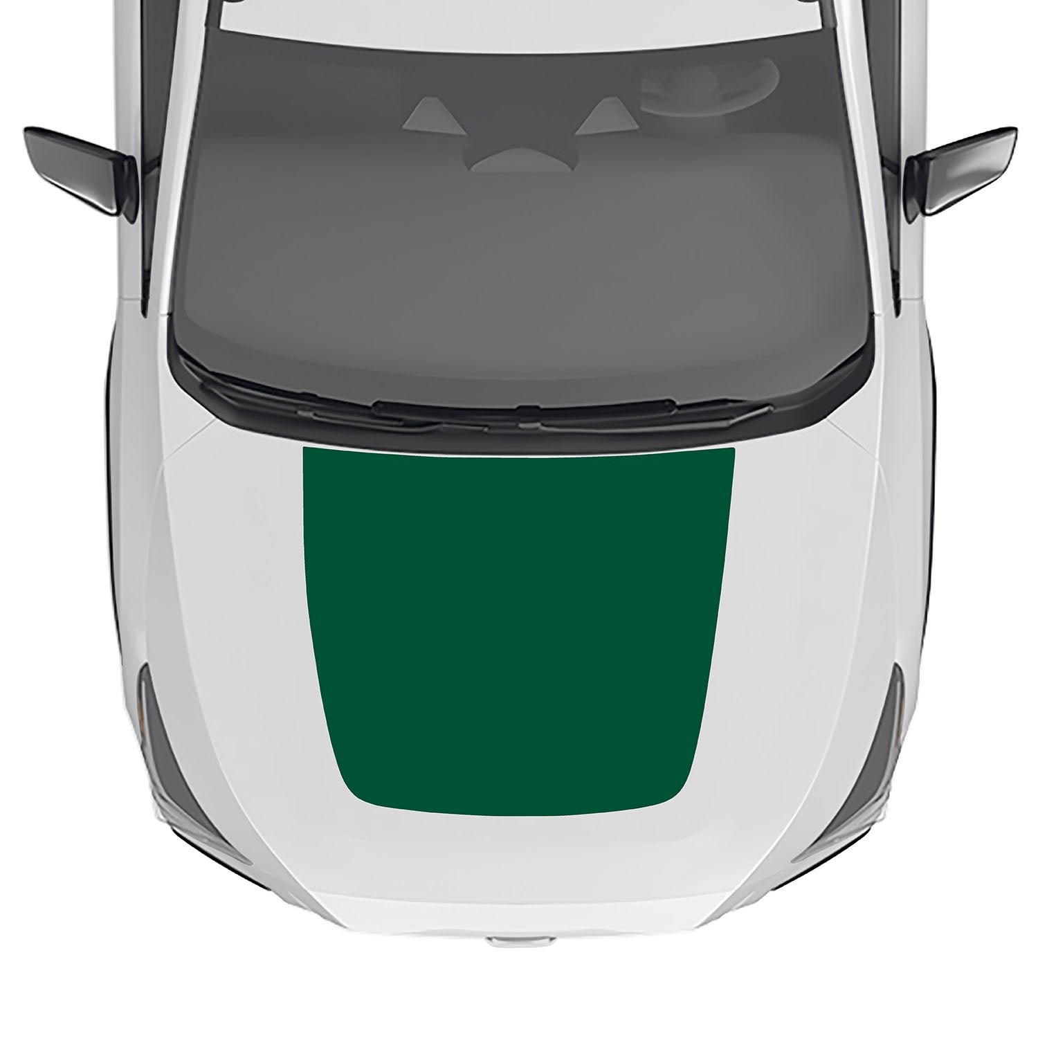 Blackout Hood Decal Compatible with Subaru Impreza & Crosstrek 2012-2024