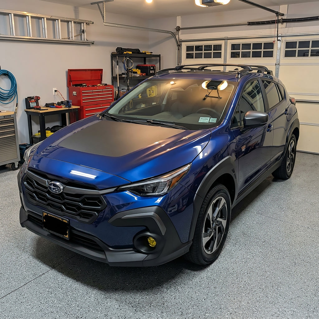 Blackout Hood Decal Compatible with Subaru Impreza & Crosstrek 2012-2024