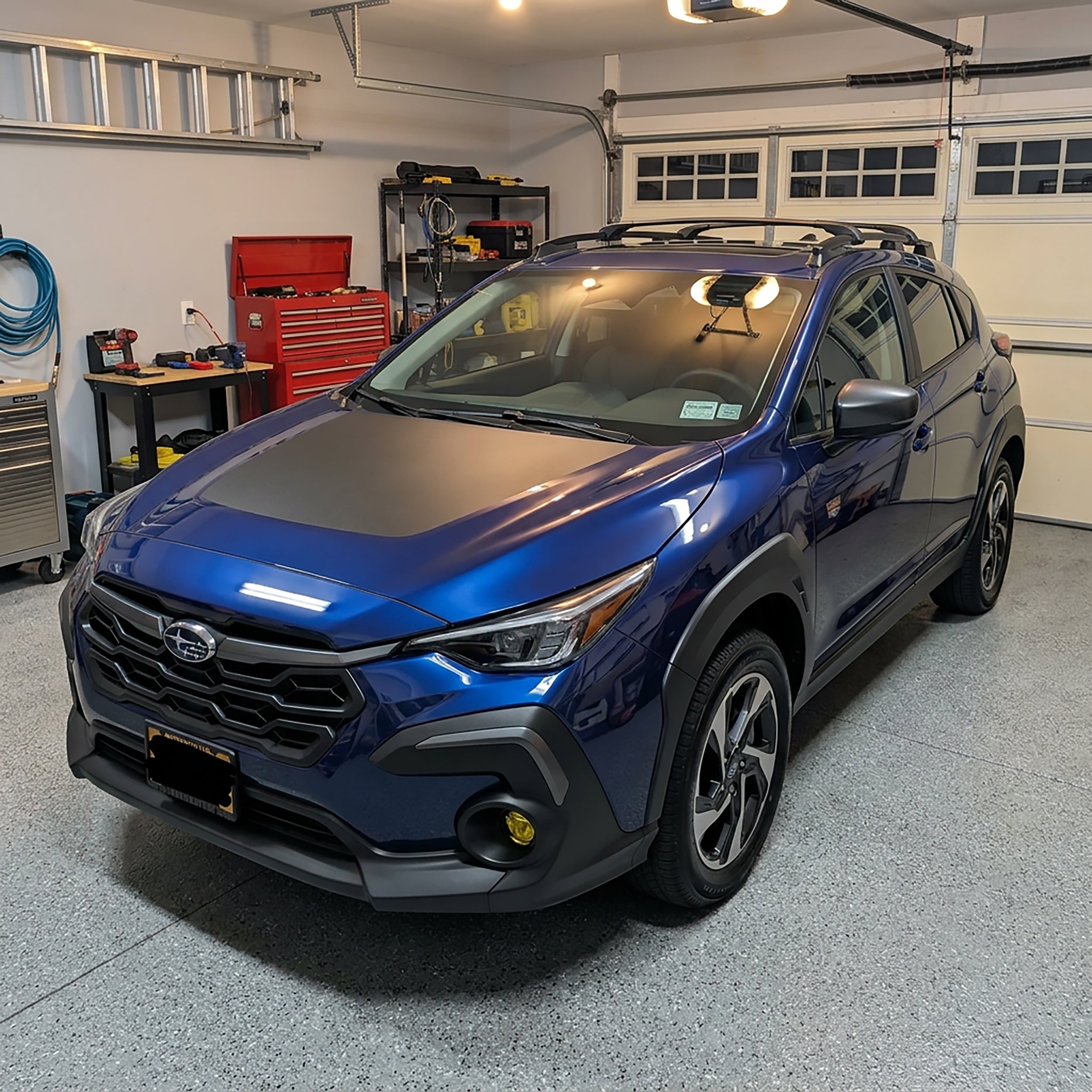 Blackout Hood Decal Compatible with Subaru Impreza & Crosstrek 2012-2024