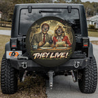 They Live News Broadcasters Spare Tire Cover
