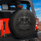 Thor Mjolnir Viking Spare Tire Cover