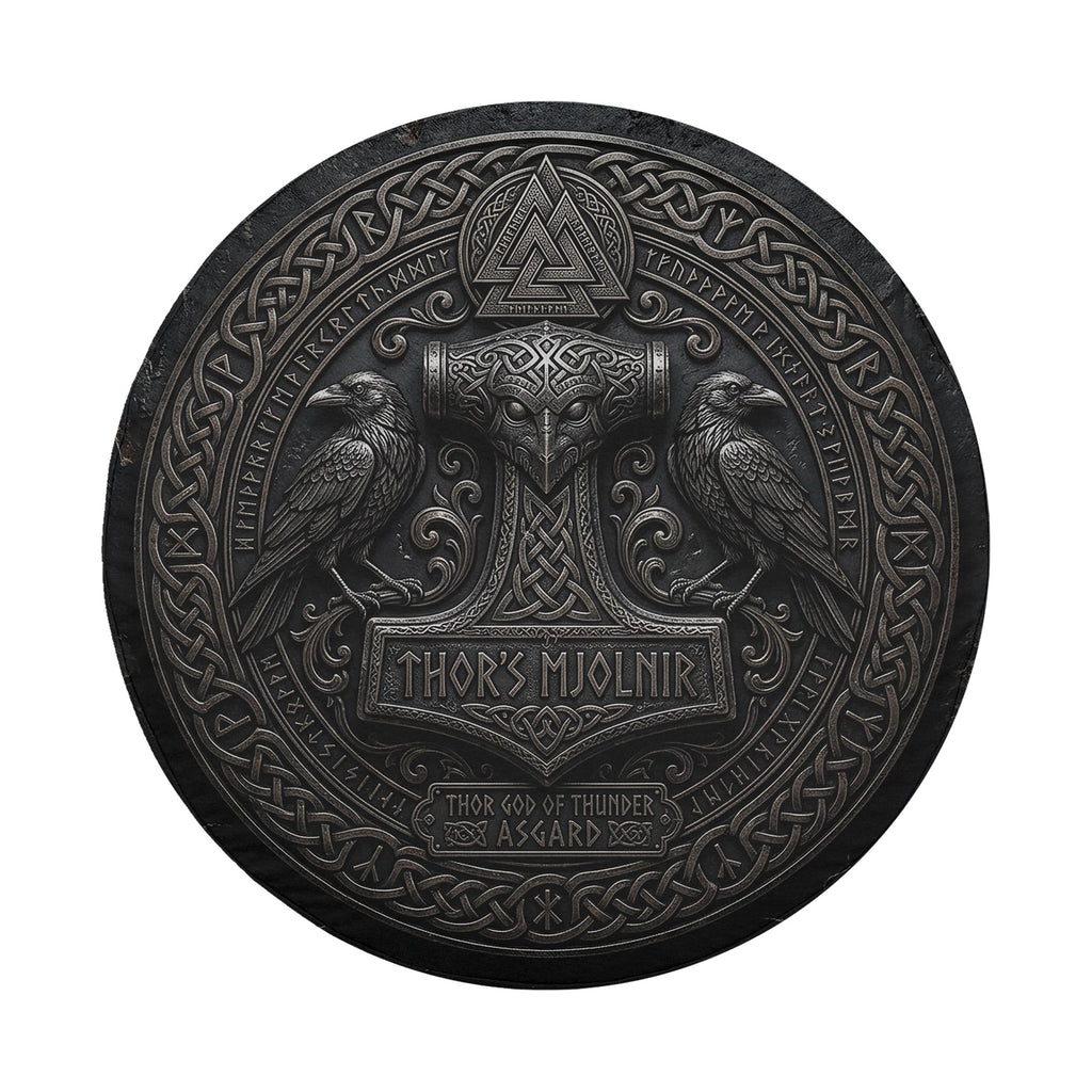 Thor Mjolnir Viking Spare Tire Cover