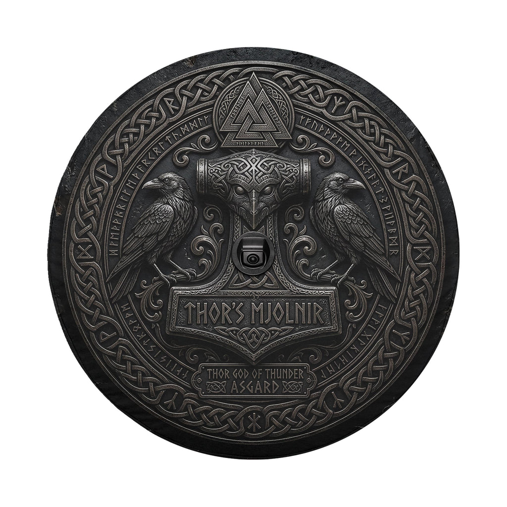 Thor Mjolnir Viking Spare Tire Cover