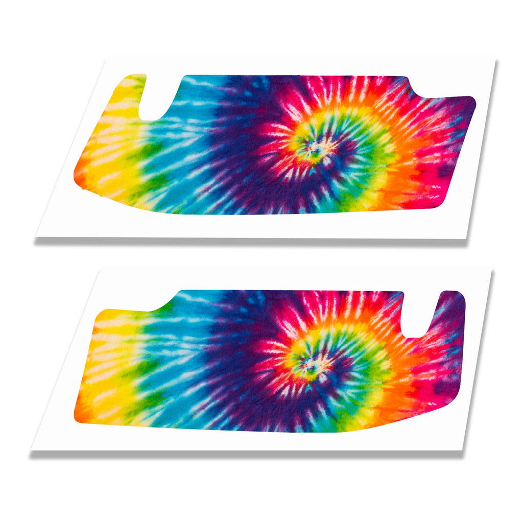Tie-Dye Sun Visor Overlay for Jeep JT Gladiator and Jeep Wrangler JL/JLU 2018+