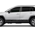 Topographic Side Skirt Stripe Kit Decals Fits Toyota Rav4 2019 - Current