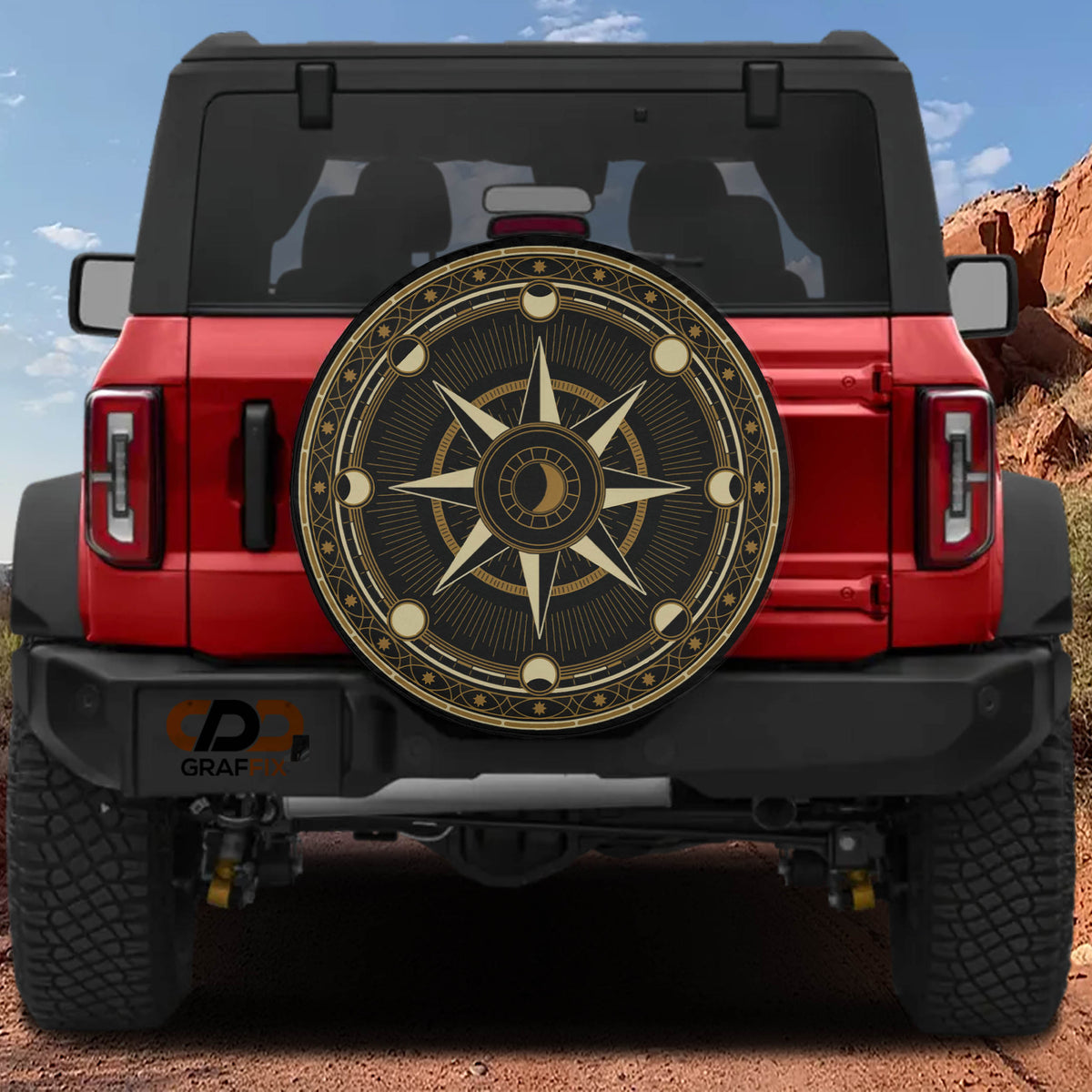 Traitors Round Table Spare Tire Cover