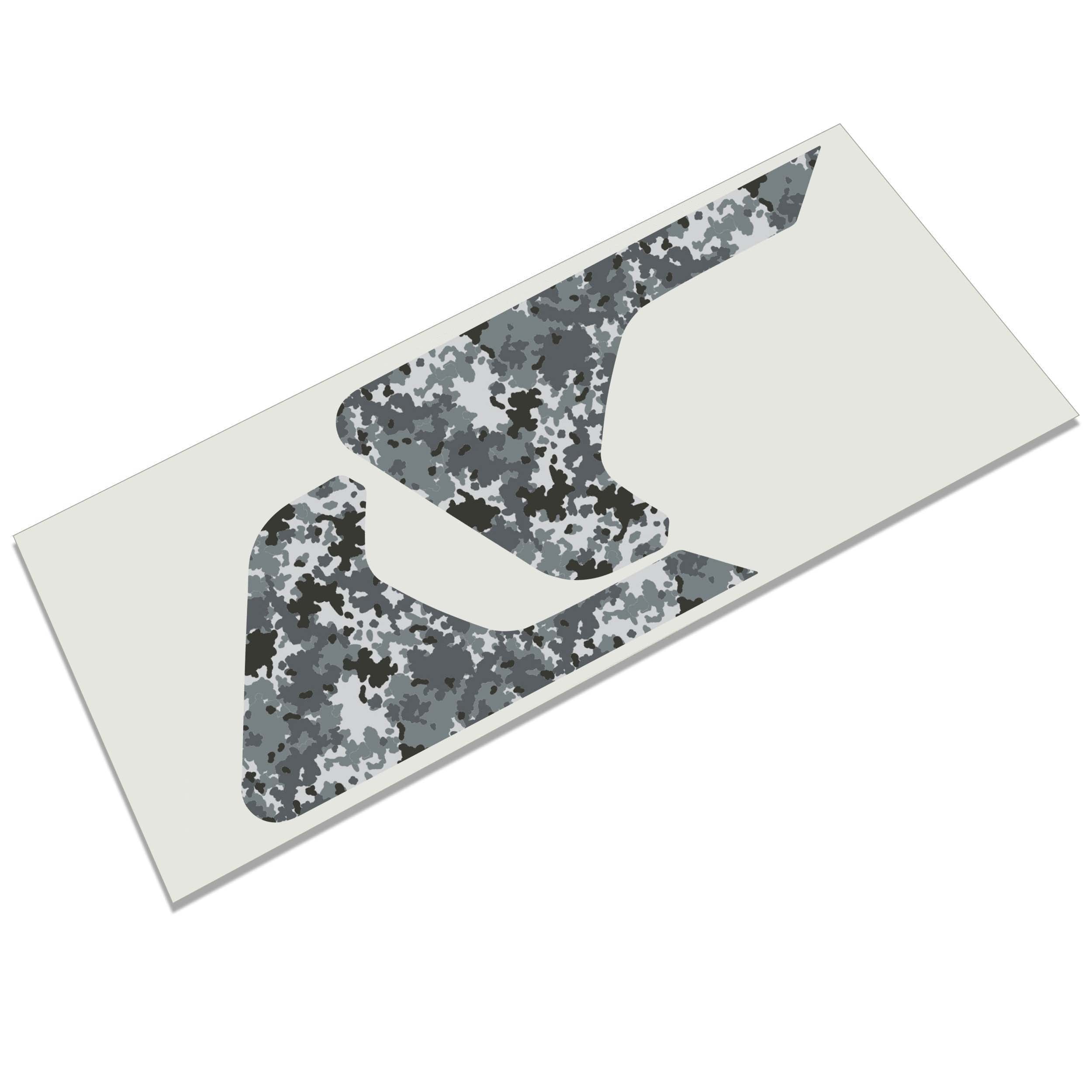 Urban Camouflage 2pc Vinyl Fender Decal Set - Fits Jeep Wrangler JL/Jeep Gladiator JT 2018+