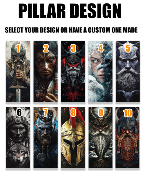 Ancient Warrior Car Door Vinyl Graphic | Universal | Jeep Decal Store