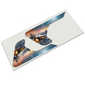 Christmas Winter Cabin Scene Fender Vent Decal - Fits Jeep Wrangler JL/Jeep Gladiator JT 2018 - 2023