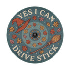 Yes I can Drive Stick Spare Tire Cover