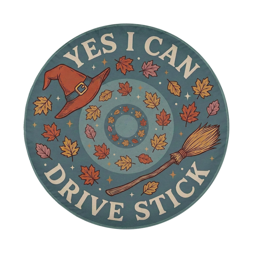 Yes I can Drive Stick Spare Tire Cover