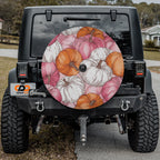 Pretty in Pumpkins Spare Tire Cover