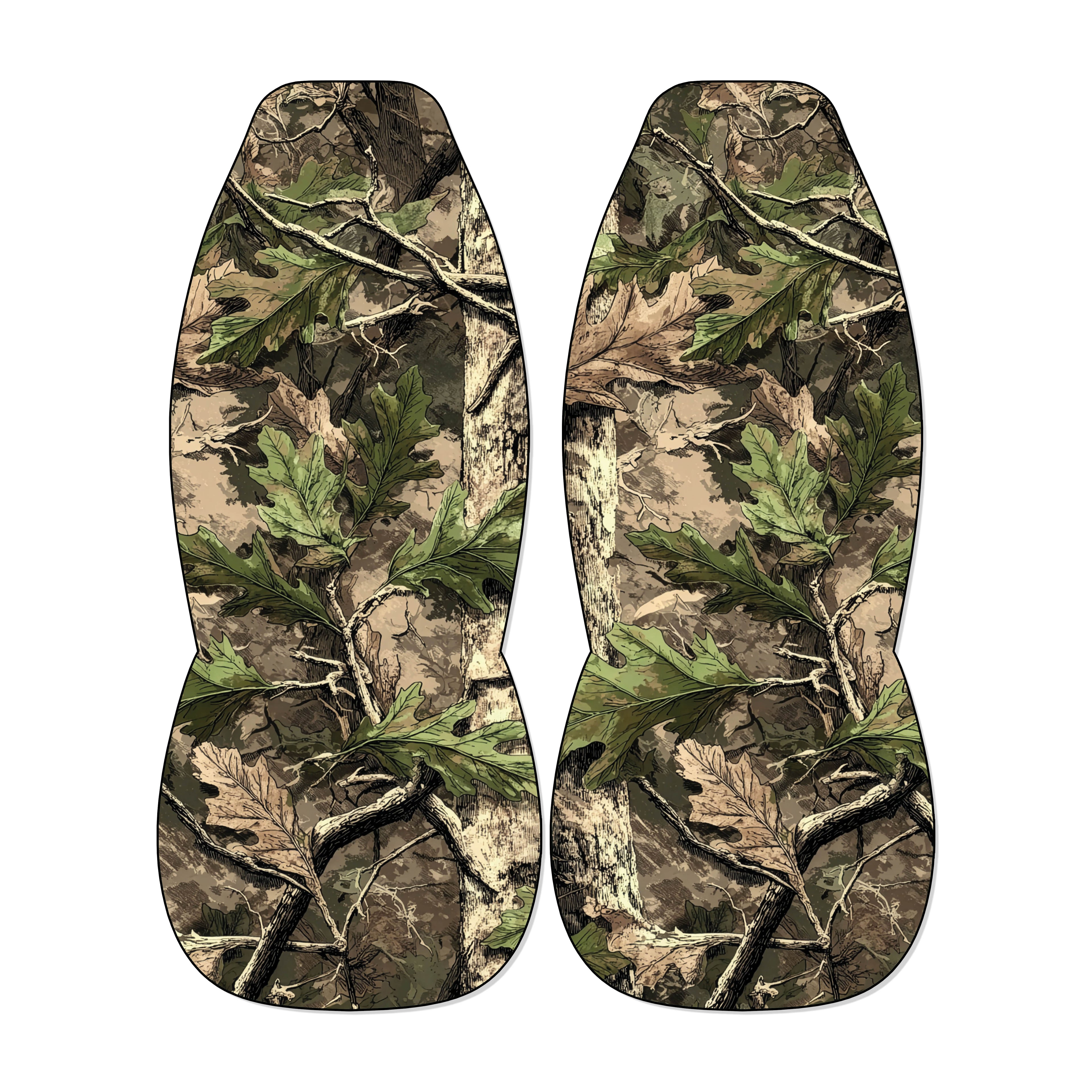 camouflage patterns, including leaves and branches, which are used to create a camouflage effect.