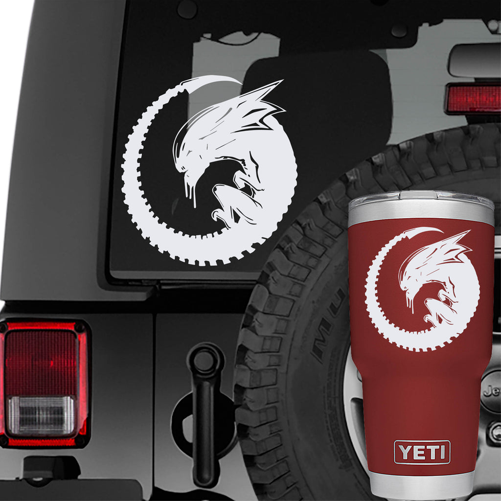  Aliens Xenomorph Baby Embryo Vinyl Decal