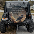 Viking Prayer Spare Tire Cover