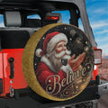 Believe Santa Claus Spare Tire Cover