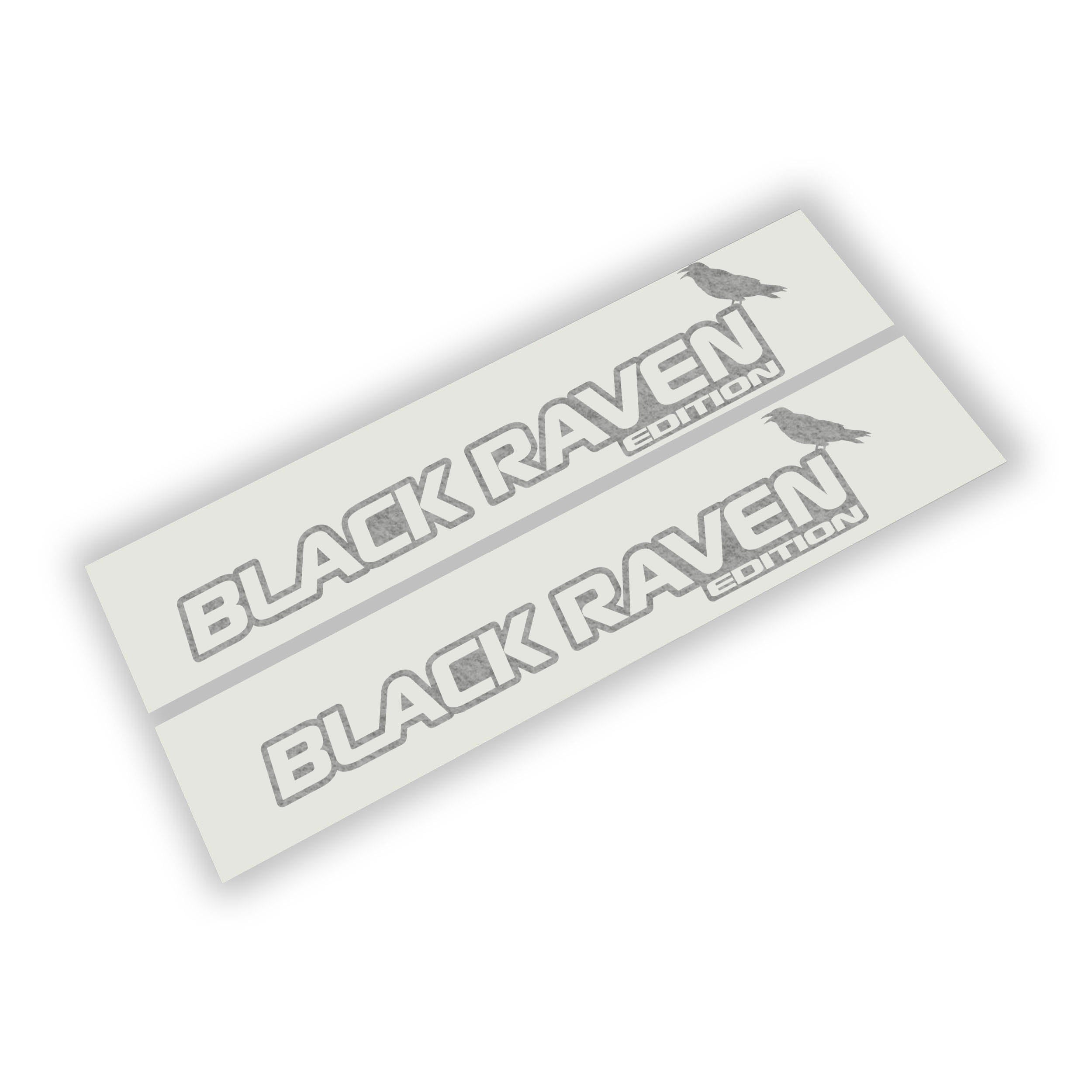 Black Raven Edition Hood Decal Set