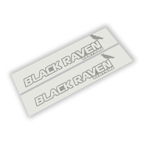 Black Raven Edition Hood Decal Set
