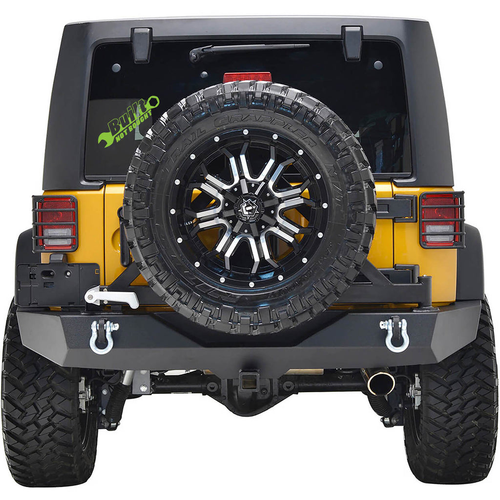 Built Not Bought Vinyl Decal