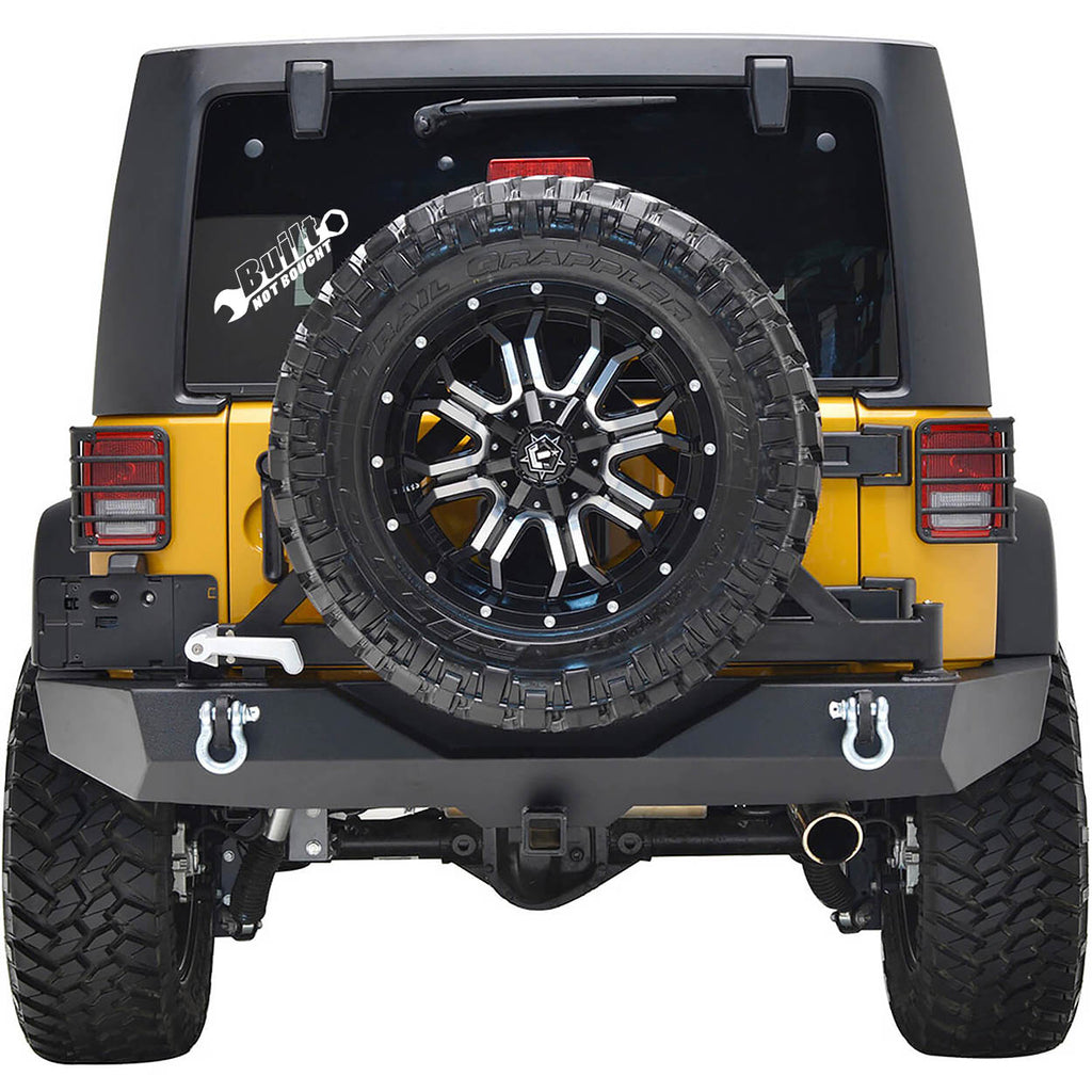 Built Not Bought Vinyl Decal