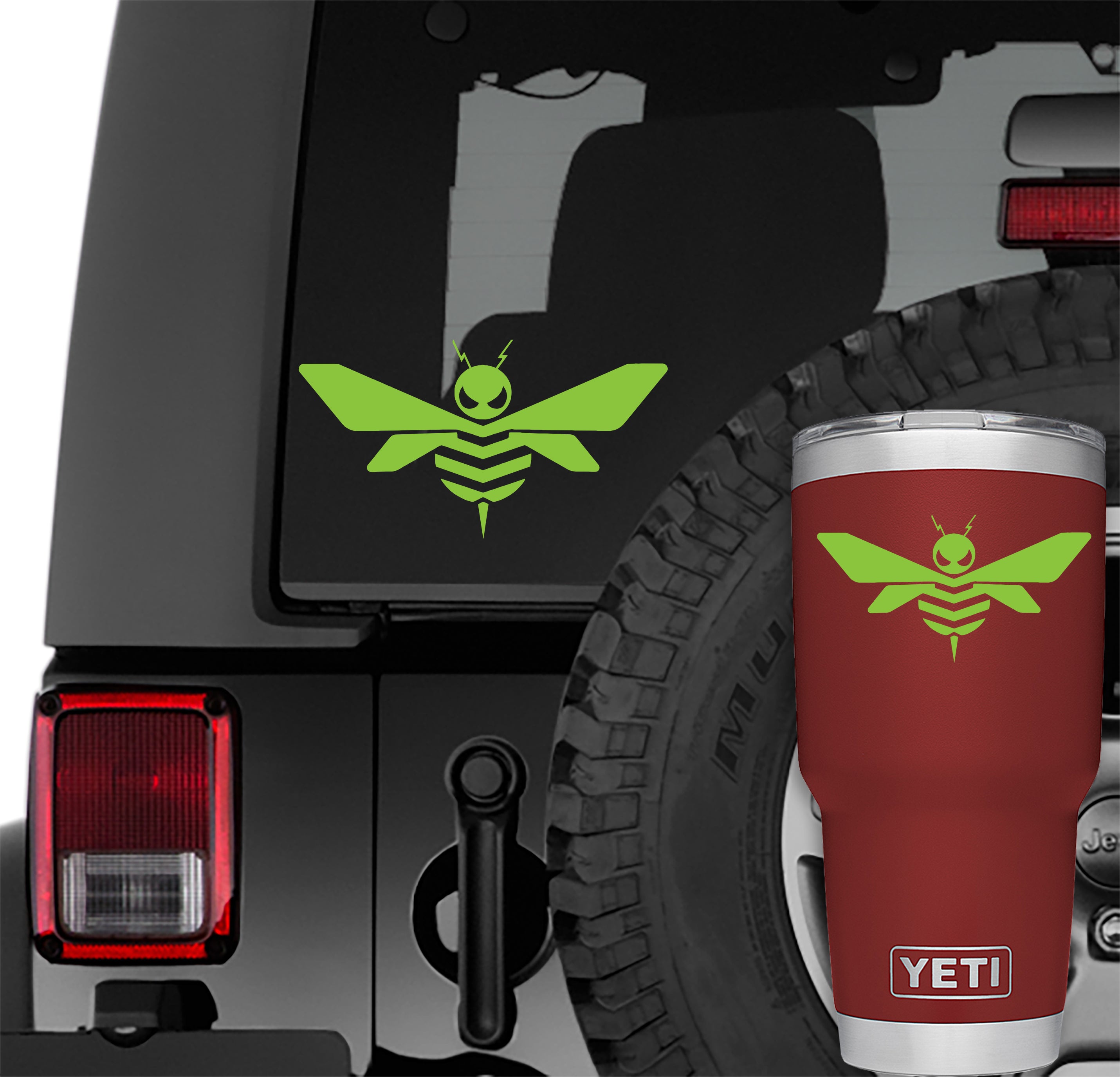 Bumblebee Transformers Logo Vinyl Decal 