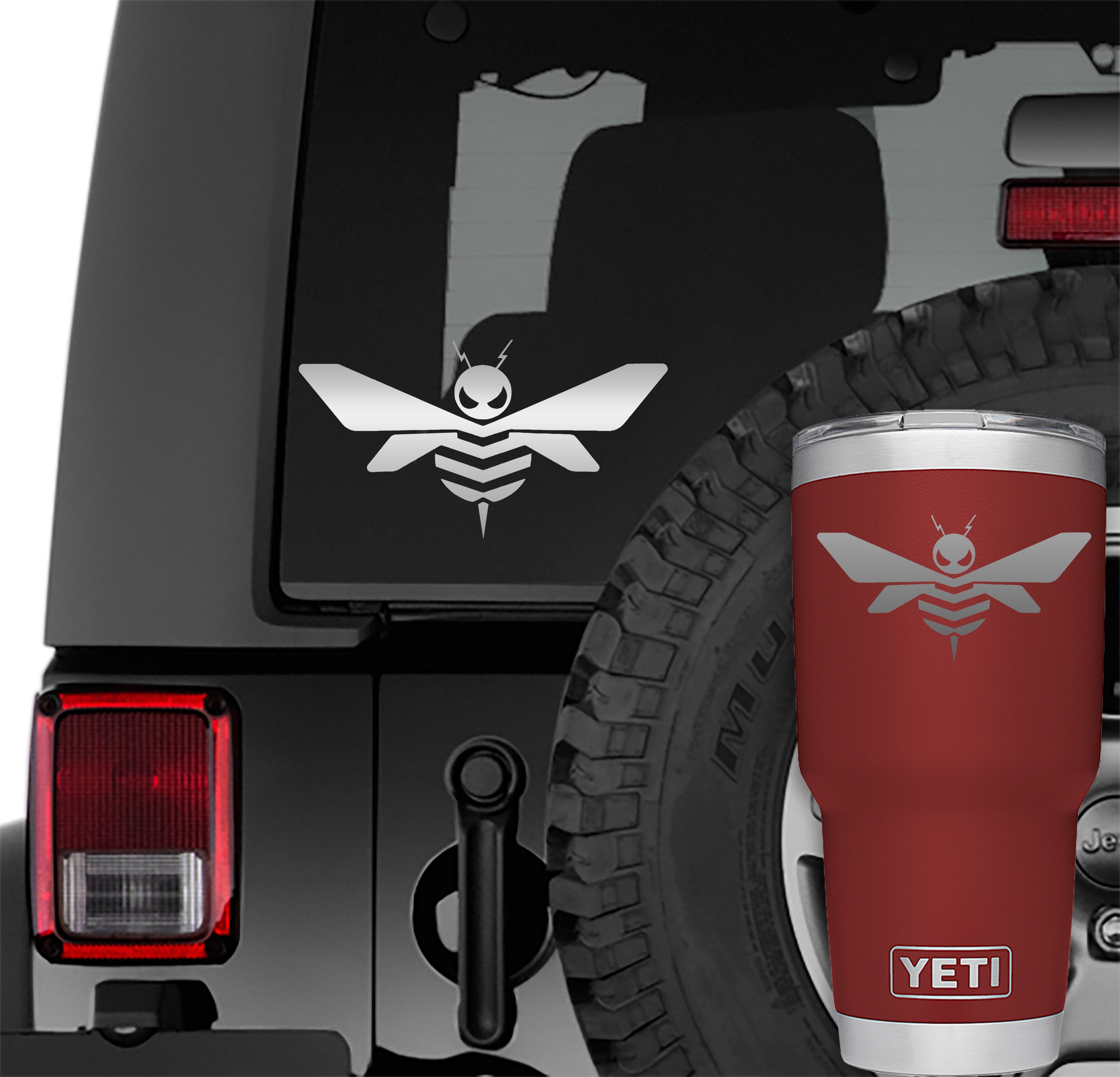 Bumblebee Transformers Logo Vinyl Decal 