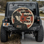 Secure the Galaxy Spare Tire Cover