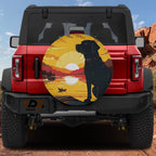 Sunset Lake Lab Spare Tire Cover