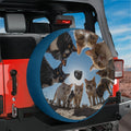 Funny Cat Ring Spare Tire Cover