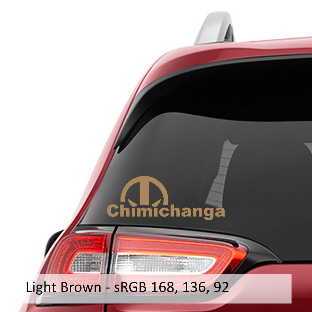 Chimichanga Deadpool Vinyl Decal