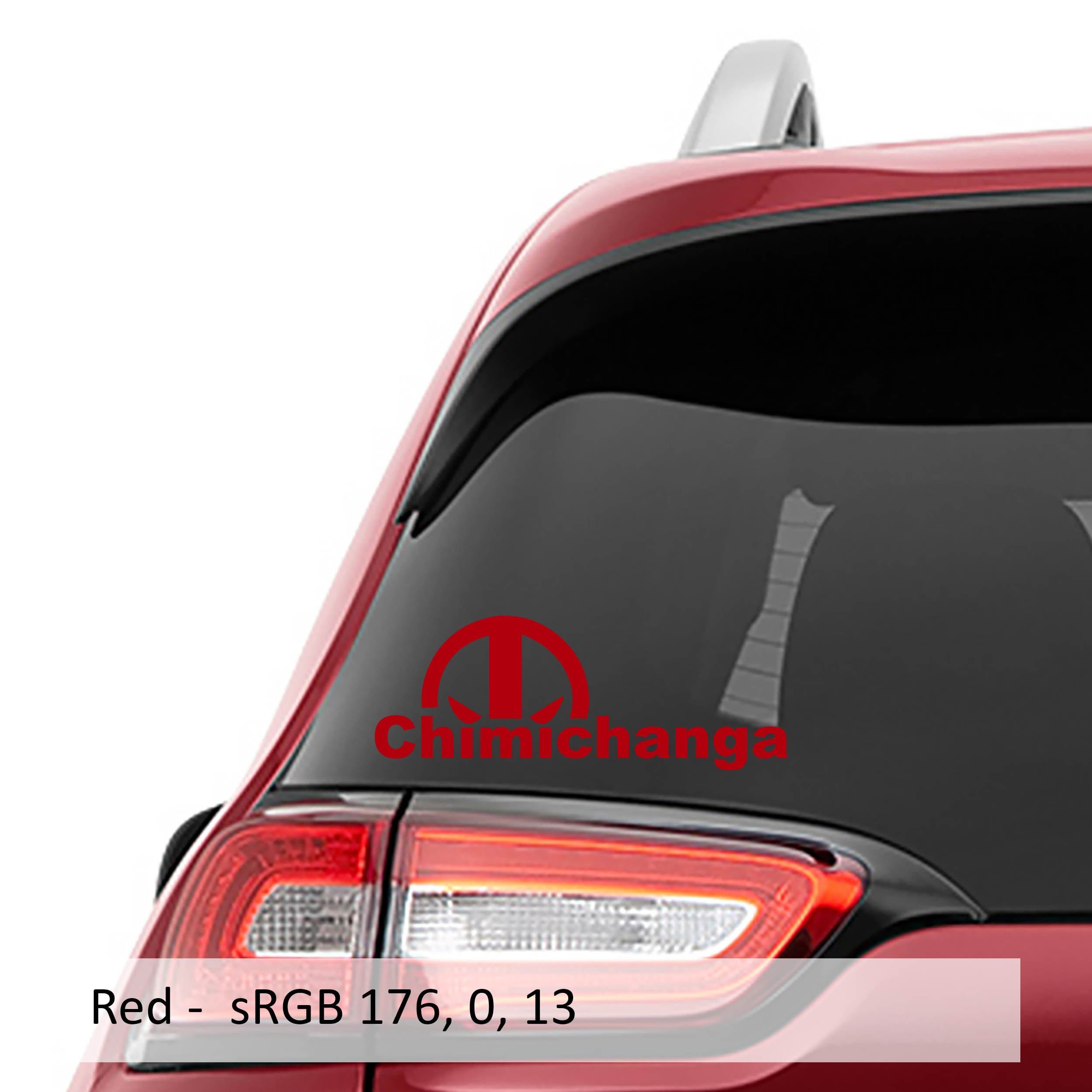 Chimichanga Deadpool Vinyl Decal