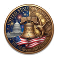 USA 250th Anniversary Commemorative 1776-2026 Vinyl Decal Sticker
