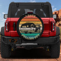 I Hate Pulling Out humorous camper RV spare tire cover with funny camping graphic and text