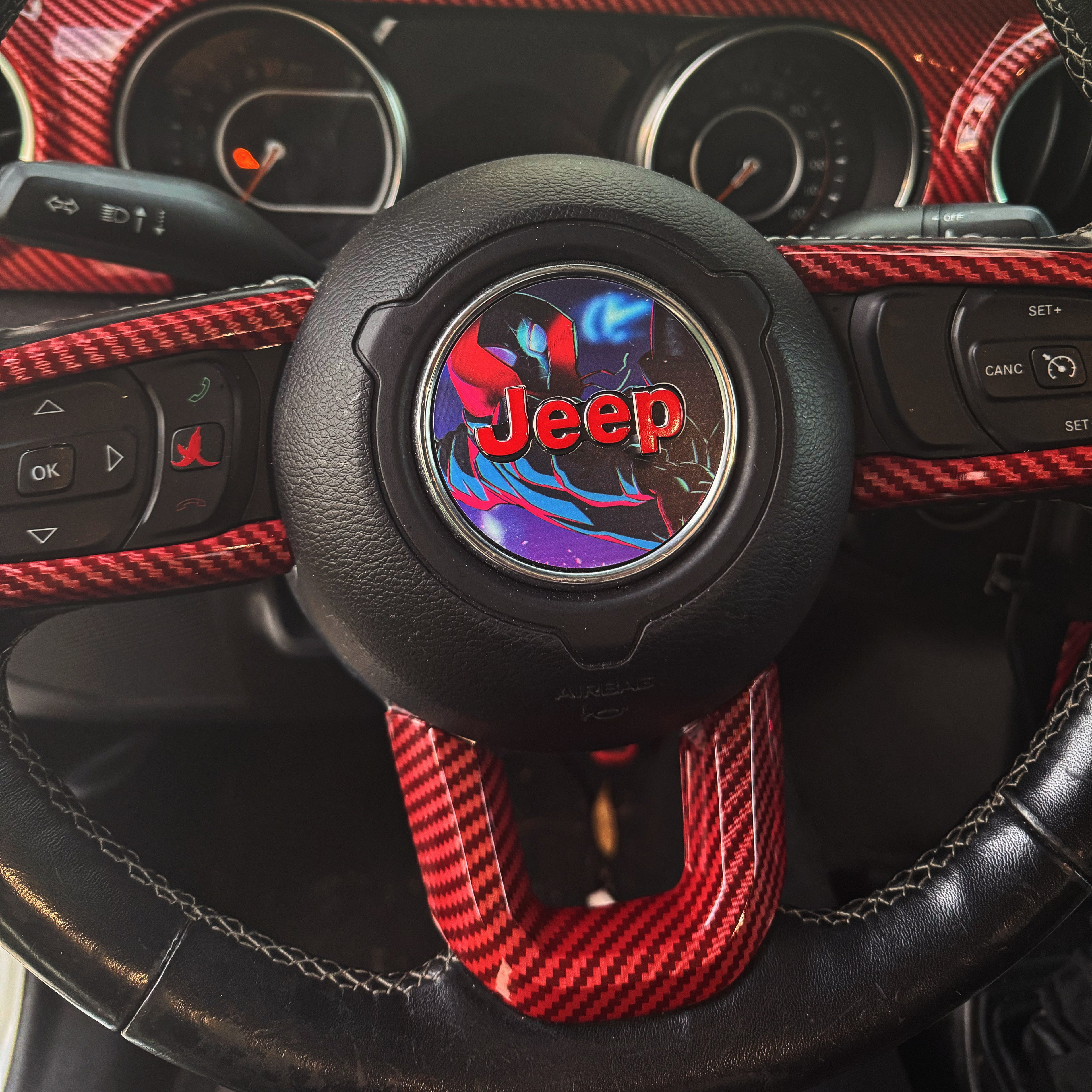 Custom Personalized Designed Steering Wheel Decal Overlays