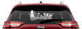 Dalek Will Exterminate Your Stick Figure Family Vinyl Decal