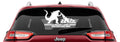 Godzilla Doesn't Care Your Stick Figure Family Vinyl Decal