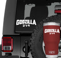 Godzilla with Gojira Logo Decal